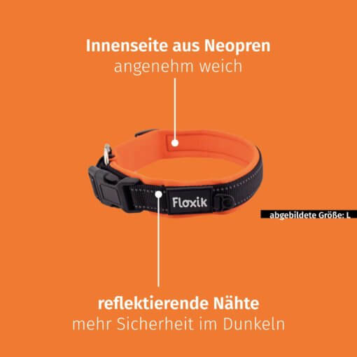 Floxik Hundehalsband verstellbar – Bild 2