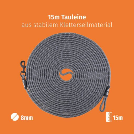 Floxik Schleppleine grau – Bild 5