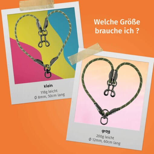 Floxik Tau Doppelleine grün – Bild 9