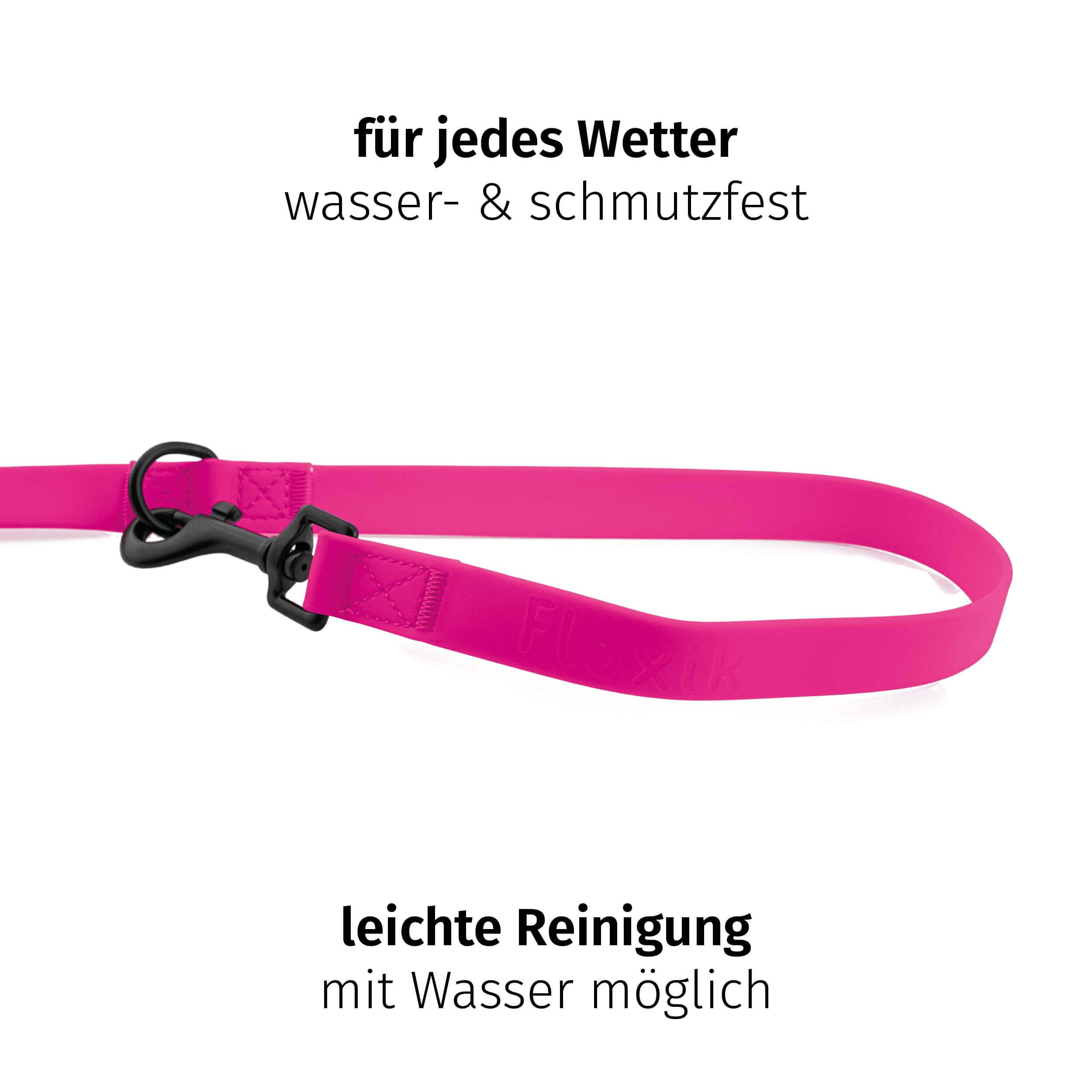 Floxik PVC Führleine pink – Bild 7